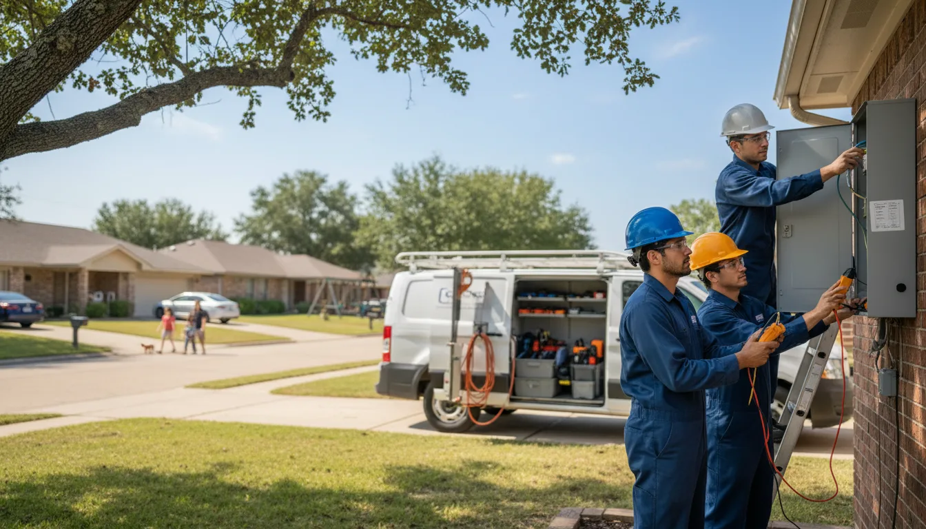 Certified electrician providing emergency electrical services in Pall Mall, TN